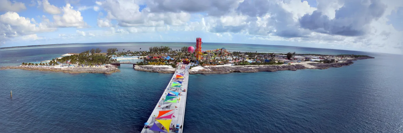 Perfect Day at CocoCay panorama