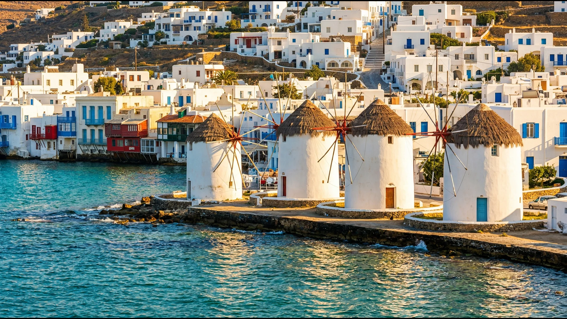 Mykonos 郵輪港口指南：風車、Little Venice 與海島風情