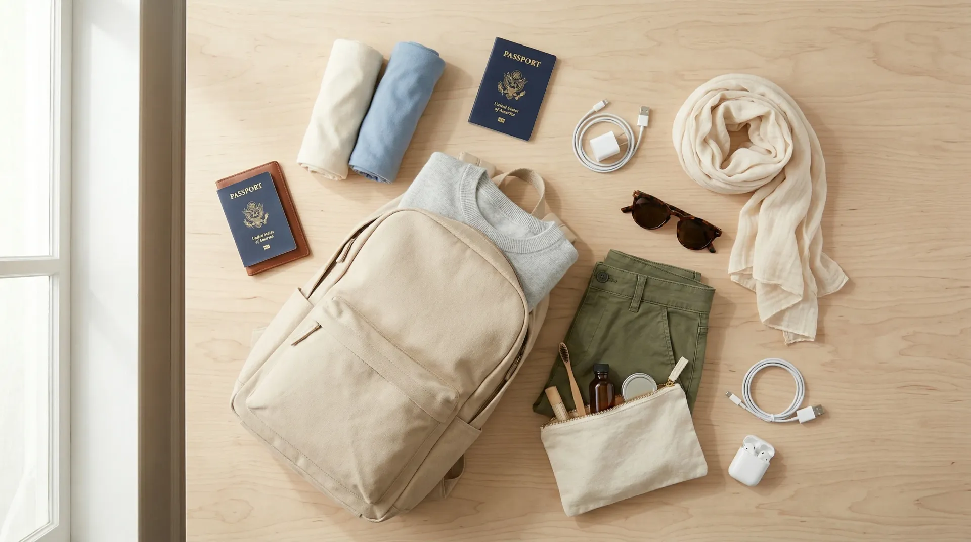 週末短途打包清單 (2-3天)