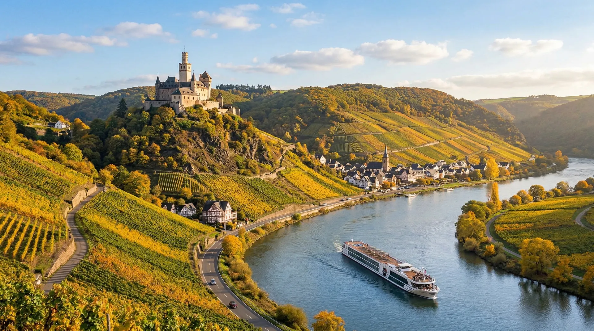 萊茵河遊輪：法蘭克福到布達佩斯