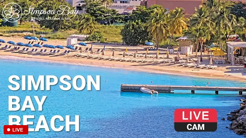 Simpson Bay Beach 即時攝影機
